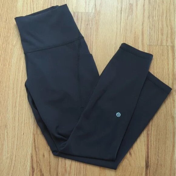 Lululemon Wunder Under with pockets High Rise full length 28" Leggings Size 8 - Picture 2 of 4